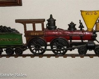 Vintage Wall Decor - Train
