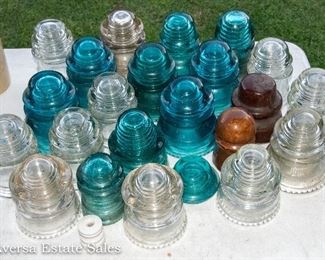 Vintage Electric Insulators 