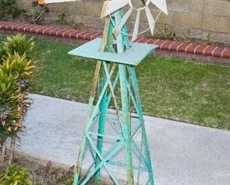 Metal Windmill