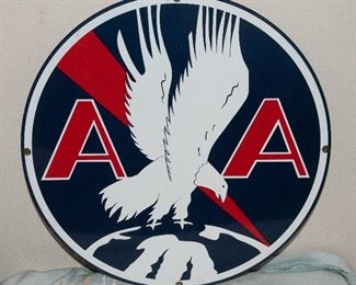  American Airlines - Enamel Sign