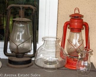 Vintage Railroad Lanterns