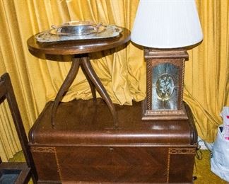 Vintage Cedar Chest - Accent Tables - Lamps 