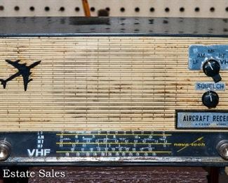Vintage Aircraft Receiver Radio