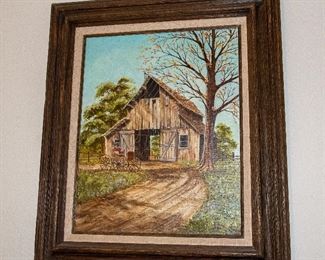 Beautiful Oil on Canvas Painting