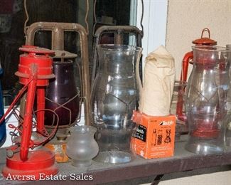 Vintage Railroad Lamps