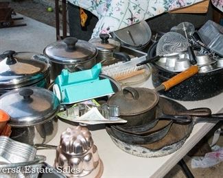 Pots - Pans - Kitchenware