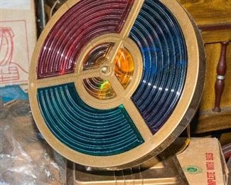 Vintage Christmas Tree Color wheel 