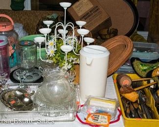 Tables of Vintage Items