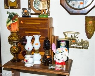 Mini Lamps and Collectibles