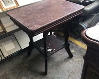 marble top table