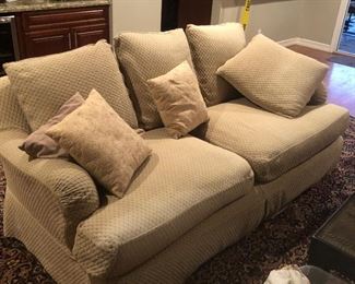 CUSTOM DOWN FILLED COUCH... $175.00