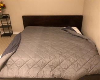 MATTRESS ONLY IS $50.00... (HEADBOARD & FRAME HAS BEEN SOLD)