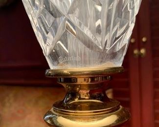 Closeup of Waterford lamp