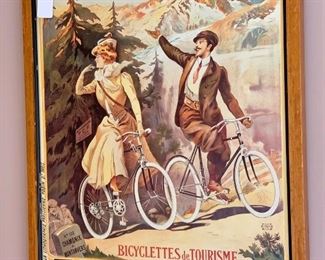 French cycling poster