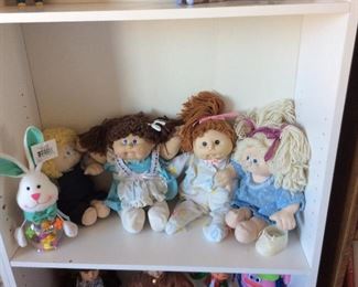 Cabbage patch dolls