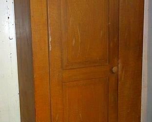 Grain Painted Blind Door Chimney Cupboard