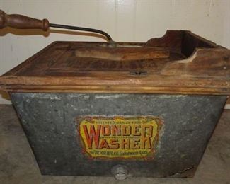 Wooden & Tin "Wonder Washer"