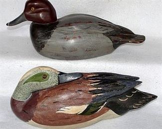 Collection of Wooden Duck Decoys