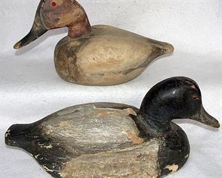 Collection of Wooden Duck Decoys