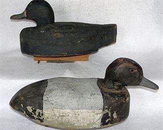 Collection of Wooden Duck Decoys