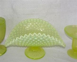 Vaseline & Opalescent Glass