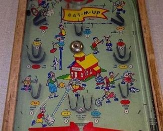 Bat-M-Up Pin Ball Machine