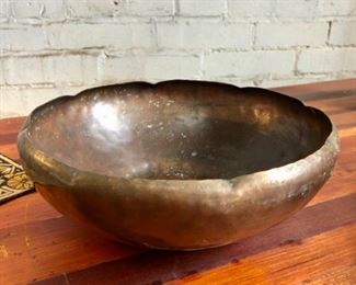 Arts & Craft Copper Bowl, Craftsman Co. Handmade
