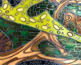 Enamel Art By Gregory, Rev. Father Gregory Obee, Close Up
