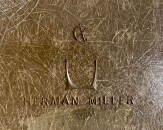 Mark Under Herman Miller Molded Fiberglass Vintage Chairs