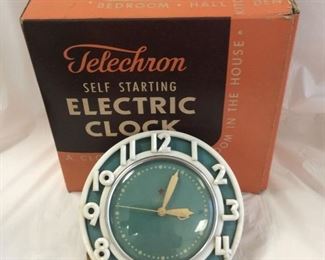 Telechron Mid Century Kitchen Clock