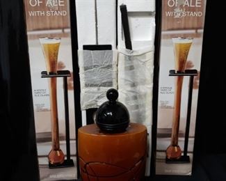 Yard of ale plus stand