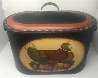 Painted Enamel Bucket https://ctbids.com/#!/description/share/342848