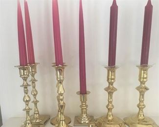 Gold Plated Candle Stick            https://ctbids.com/#!/description/share/342863