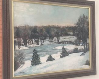 Snowy Mountain Landscape https://ctbids.com/#!/description/share/342884