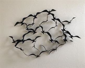 Stunning Birds in Flight Wall Sculpture ...