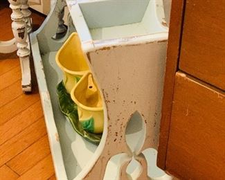 Farmhouse Vintage Painted Table $45