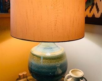 Vintage Art Pottery Lamp $75