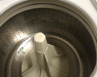 washing machine with stainless steel tub