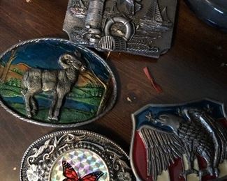 Selection of Belt Buckles