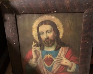 Antique Sacred Heart