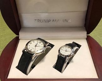 Pair of Trump Marina watches