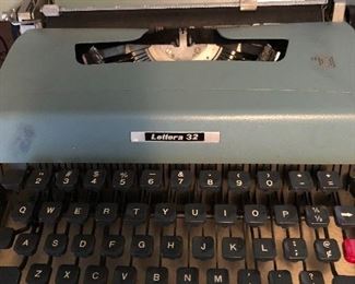 Vintage typewriter