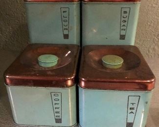 Vintage Cannister set