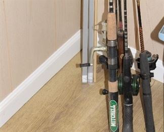 Fishing gear, rods and reels
