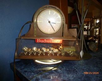 Budweiser Clock/Light