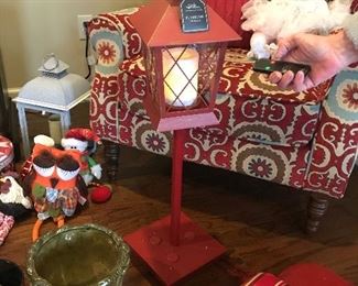 Remote lantern decor