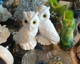 Alabaster owls
