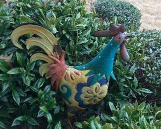 Metal rooster 