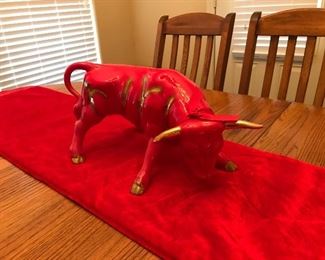 Ceramic Spanish Bull