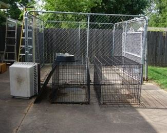 dog kennel and crates
